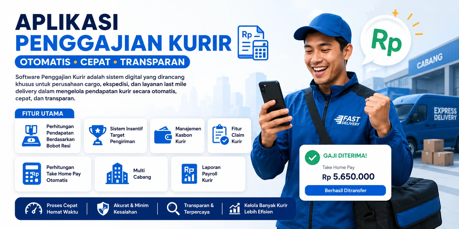 Sistem Penggajian Kurir