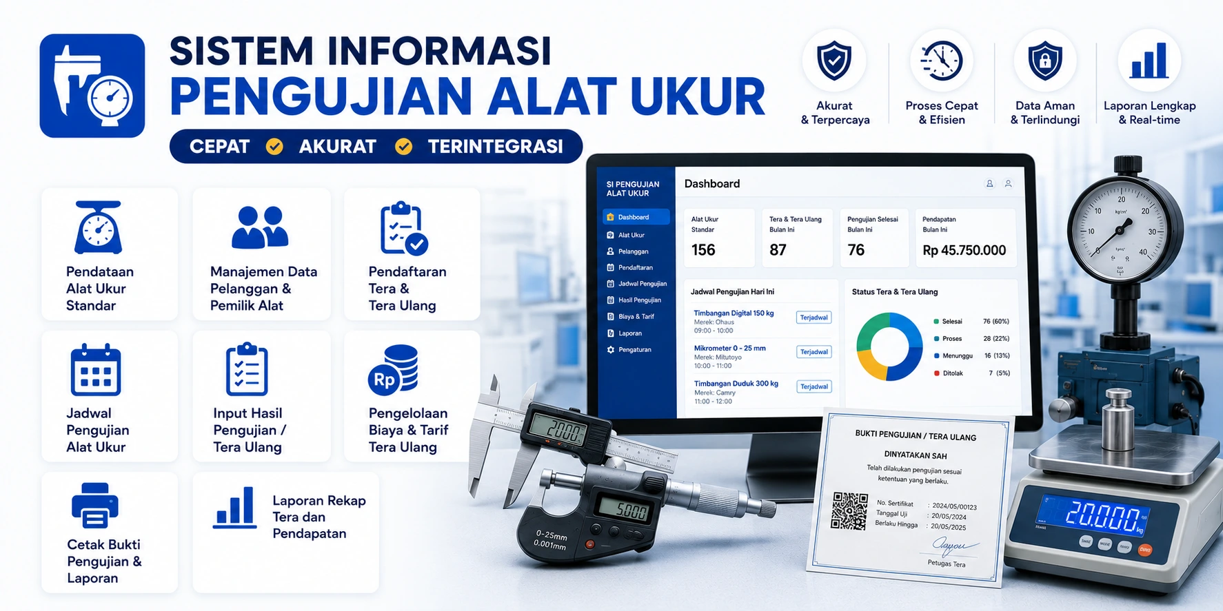 Sistem Informasi Untuk Pengujian Alat Ukur